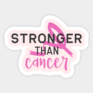 Stronger than Cancer Sticker